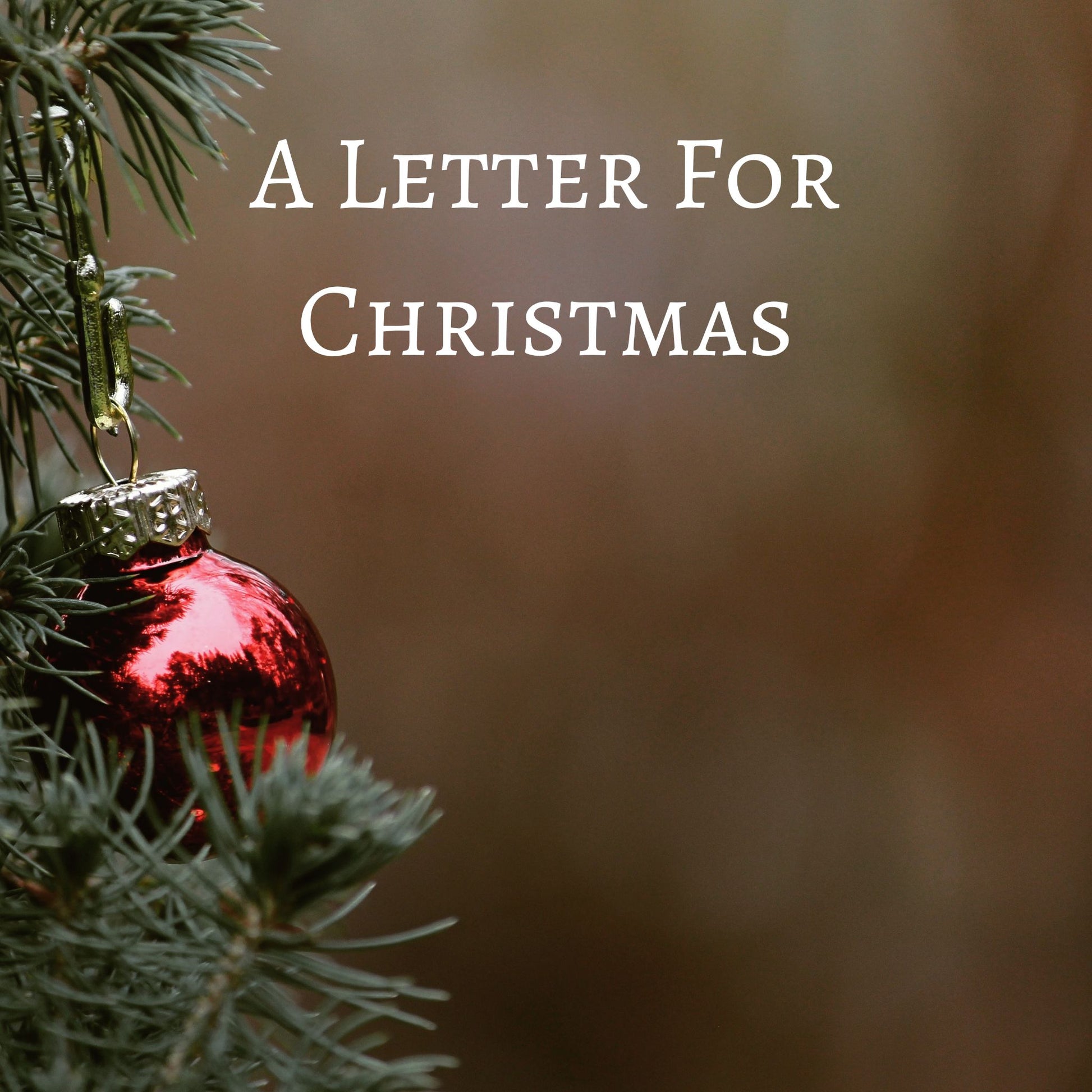 CD Cover of song A Letter for Christmas