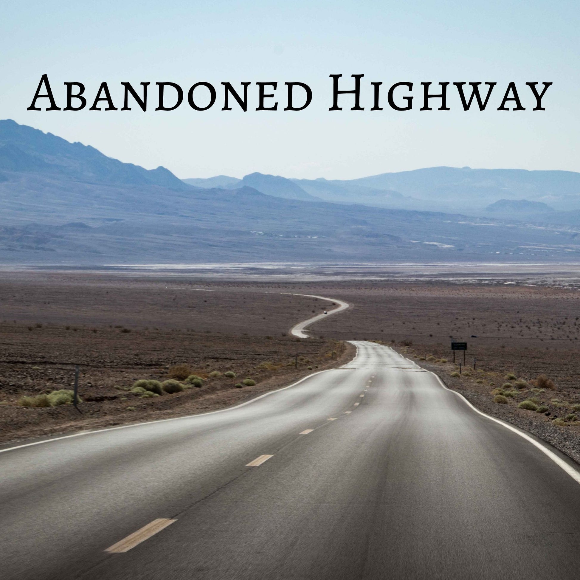 CD Cover of song Abandoned Highway