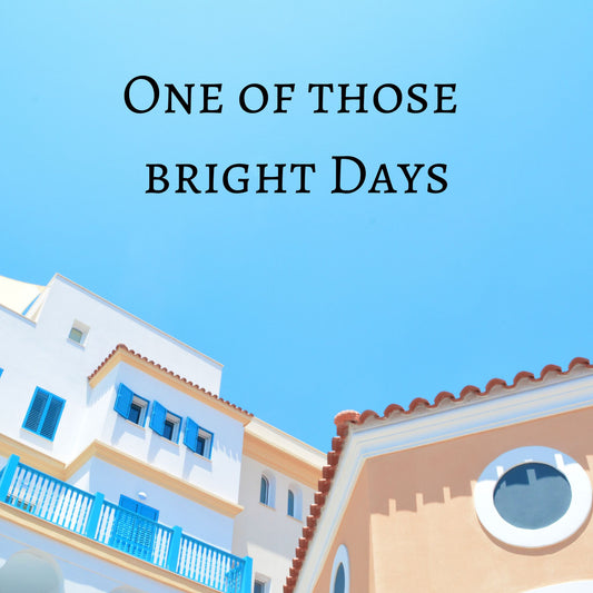 CD Cover of song One of those Bright Days