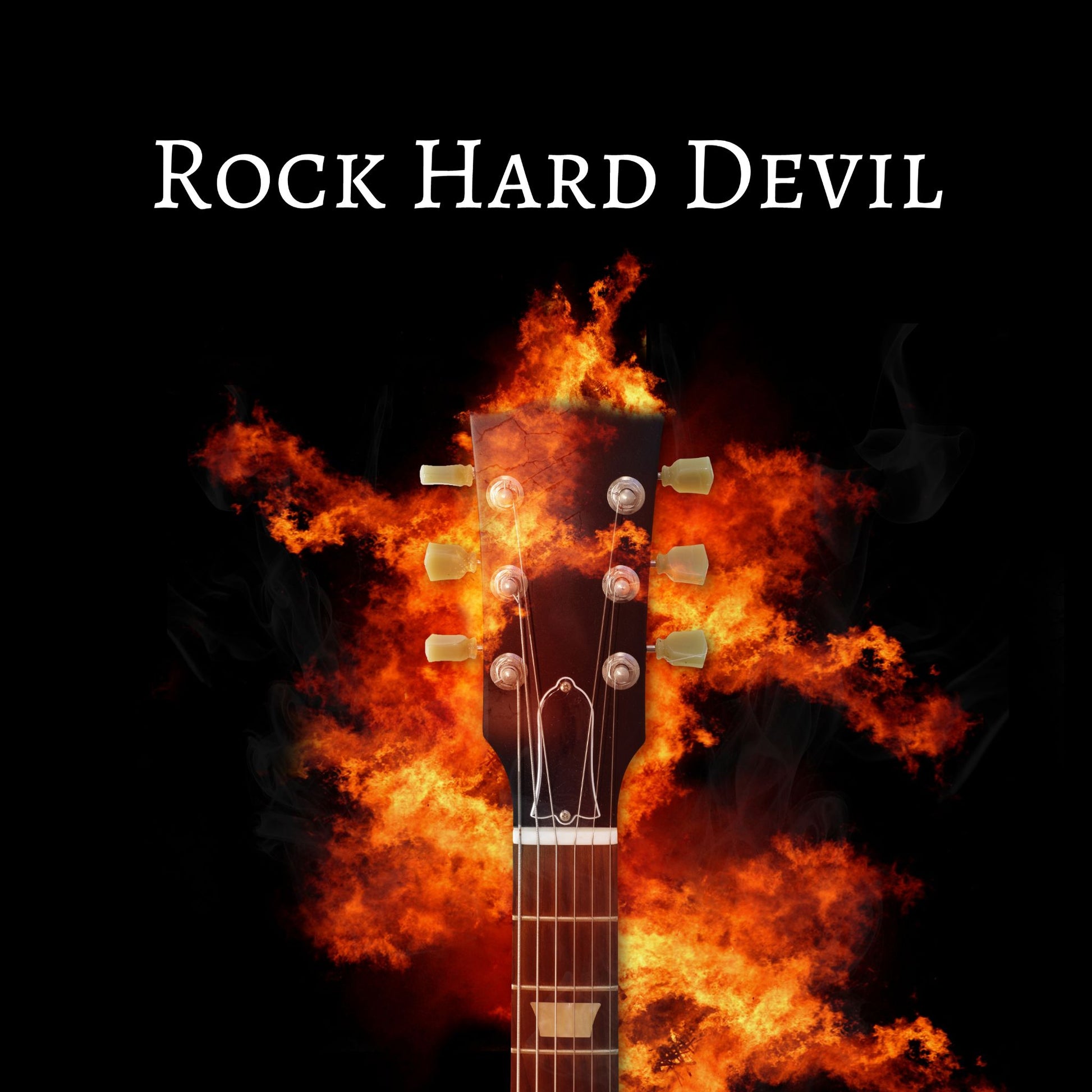 CD Cover of song Rock Hard Devil